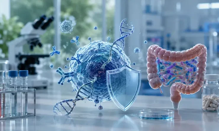 Dokter KIBM menjelaskan immunotherapy untuk penyakit autoimun kepada pasien melalui pendekatan biologis yang mempertimbangkan metabolisme, fungsi sel, inflamasi, dan kesehatan sistem imun.