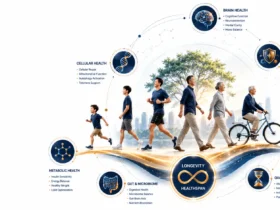 Healthy Aging & Longevity untuk kesehatan jangka panjang, kualitas hidup, dan penuaan sehat.