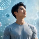 Pria dewasa sehat sedang beraktivitas di ruang terbuka sebagai ilustrasi Regenerative Medicine yang menggambarkan regenerasi sel, kesehatan biologis, dan proses perbaikan alami tubuh.