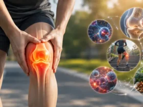 Osteoarthritis dengan nyeri lutut dan keterkaitan kesehatan sendi, inflamasi, serta metabolisme