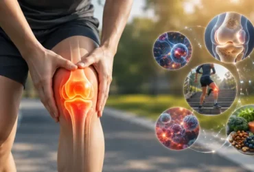 Osteoarthritis dengan nyeri lutut dan keterkaitan kesehatan sendi, inflamasi, serta metabolisme