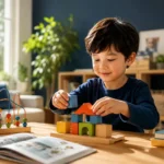 Brain dan Neurodevelopment yang menggambarkan proses perkembangan otak dan kemampuan anak secara alami.