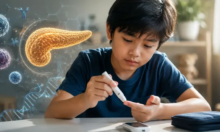 Diabetes Tipe 1 ketika tubuh tidak lagi menghasilkan insulin yang cukup