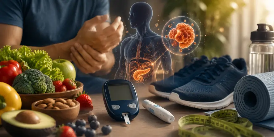 Diabetes Tipe 2 berkaitan dengan metabolisme, energi, pola hidup, dan kesehatan sel