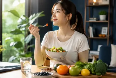 Gut, Immune dan Inflammation yang menggambarkan hubungan kesehatan usus, sistem imun, dan inflamasi tubuh.