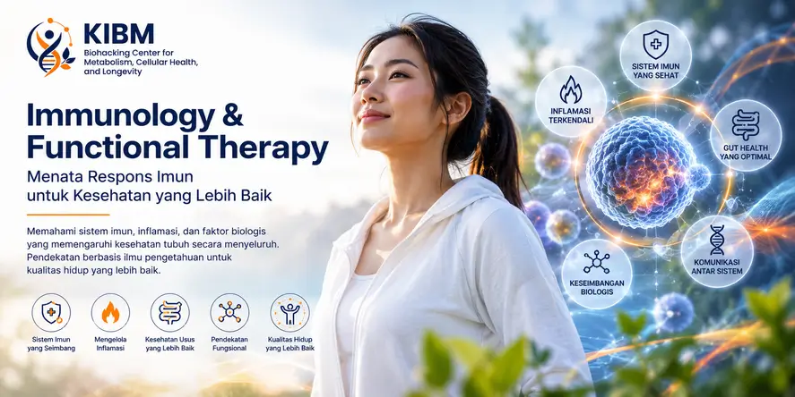 Immunology & Functional Therapy untuk memahami sistem imun dan inflamasi