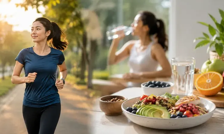 Metabolism dan Energy yang menggambarkan bagaimana tubuh menghasilkan dan menggunakan energi untuk menjalankan fungsi sehari-hari.