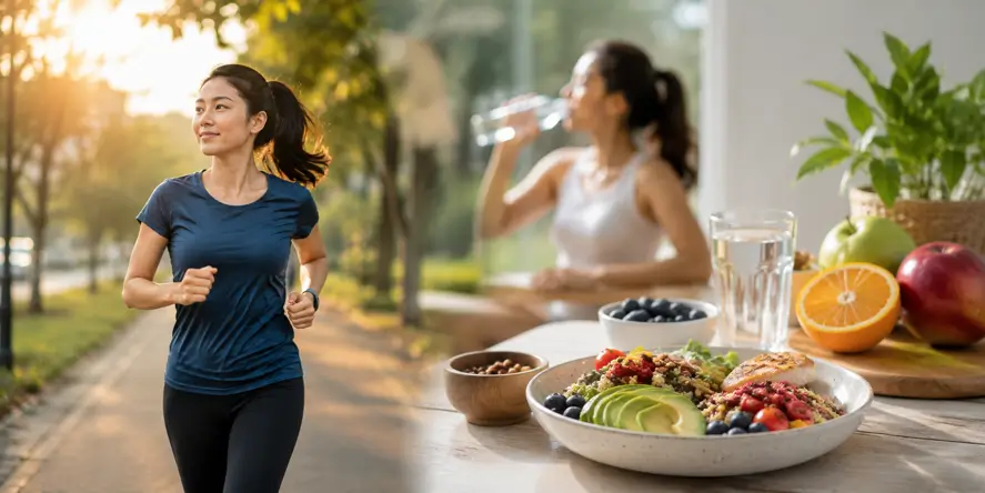 Metabolism dan Energy yang menggambarkan bagaimana tubuh menghasilkan dan menggunakan energi untuk menjalankan fungsi sehari-hari.