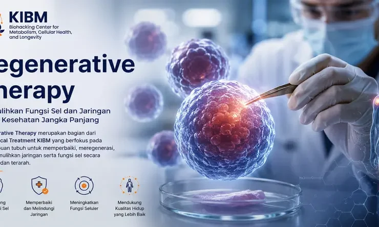 Regenerative Therapy untuk mendukung kesehatan sel dan pemulihan jaringan tubuh